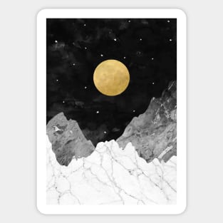 Moon and Stars Sticker